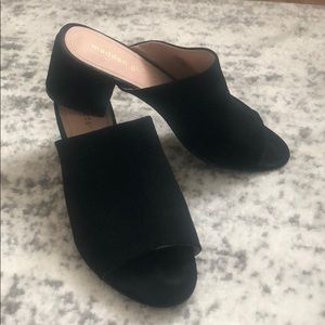 Madden girl block heel mules